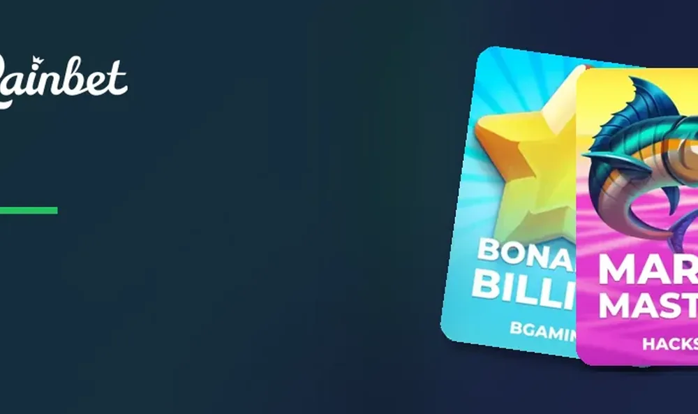 Rainbet Willkommensbonus 100 % und Rakeback bis 70 %
